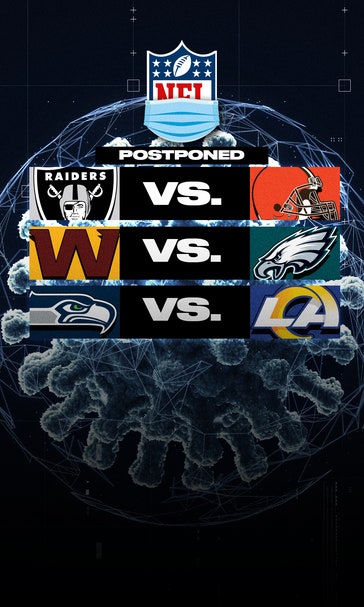 COVID-19 updates: NFL reschedules three Week 15 games